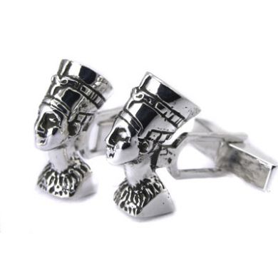 Sterling Nefratitti Cufflinks