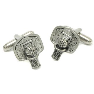 Basketball Hoop Cufflinks