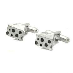 Cheese Wedge Cufflinks