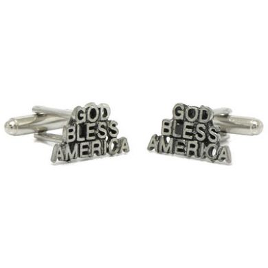God Bless America Cufflinks