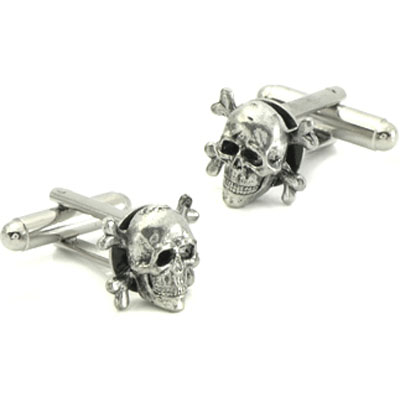 Skull and Crossbones Cufflinks: Cufflinks Depot