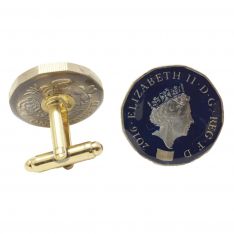 Queen Elizabeth British Pound Cufflinks