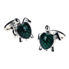 Sterling Moving Turtle Cufflinks
