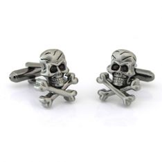 Link Up Skull And Crossbones Cufflinks
