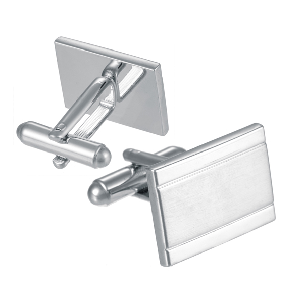 Silver Finish Rectangular Engravable