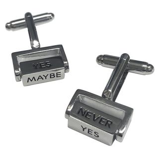 Spinning Decision Maker Cufflinks
