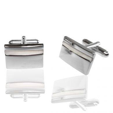 Mother of Pearl Stripe Cufflinks