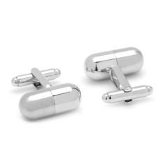 Link Up Pill Case Cufflinks