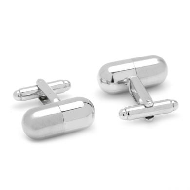 Link Up Pill Case Cufflinks