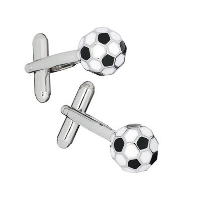 Sterling Soccer Ball Cufflinks by Jan Leslie Sterling Soccer Ball Cufflinks by Jan Leslie