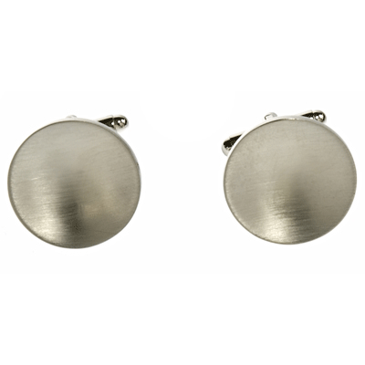 Nordic Round Engraved Cufflinks