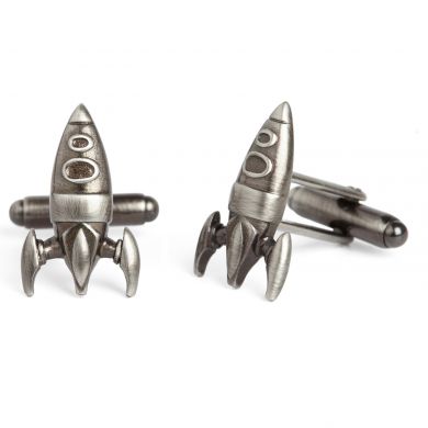 Antique Finished Vintage Rocket Cufflinks