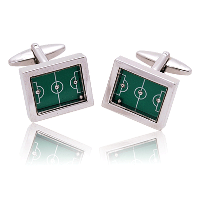 Soccer Field Cufflinks