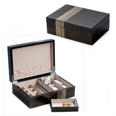 Personalized Men's Jewelry Box