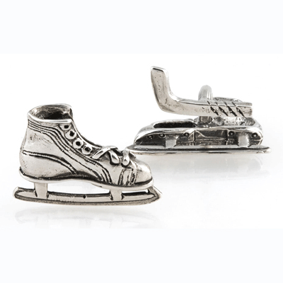 ice hockey cuff links