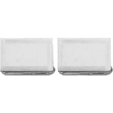 Silver Picture Frame Engraved Cufflinks