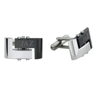 Tetris Puzzle Engravable Cufflinks