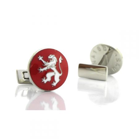 Mens Gold Lion /& Crown Cufflinks /& Gift Box By Onyx Art