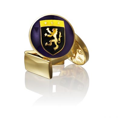 Purple Crest Cufflinks