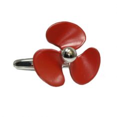 Red Propeller Cufflinks