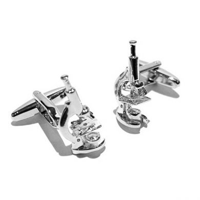 Scientific Microscope Cufflinks