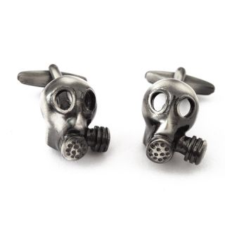 Antique Gas Mask Cufflinks