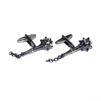 Medieval Spiked Mace Cufflinks