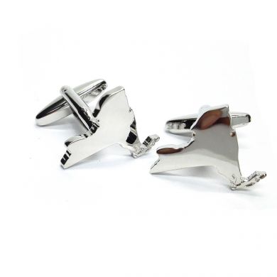 New York State Outline Map Cufflinks
