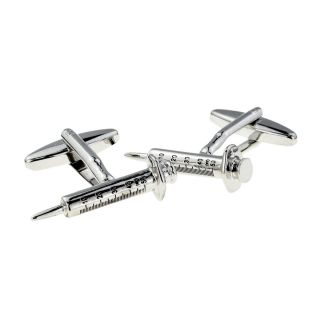 Syringe Cufflinks