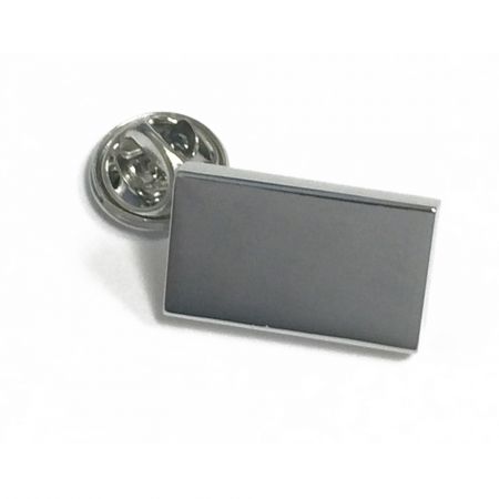 Initial Tie Tack Silver Engraved Letters Tie Pin Silver S-letter