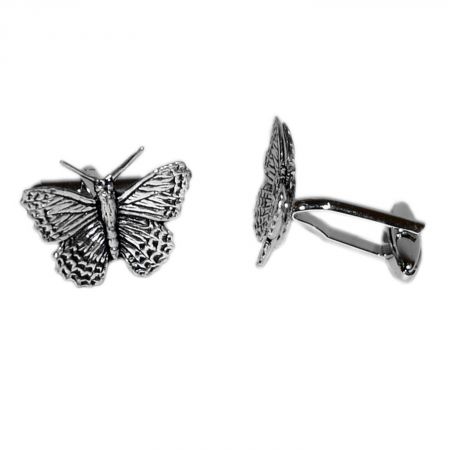 Philippines enamelled coin cufflinks butterfly 25 sentimos cuffs Philippines enamelled coin cufflinks butterfly 25 sentimos cuffs
