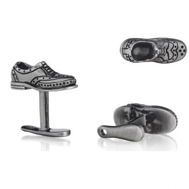 Sterling Shoe and Shoe Horn Cufflinks