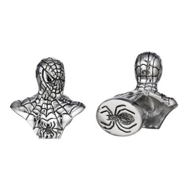 Spiderman Bust Cufflinks