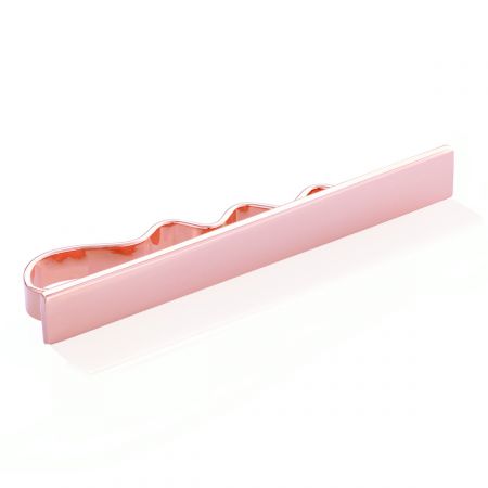 Knurr Rose Gold Tie Bar
