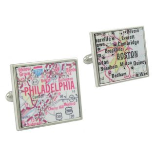 Custom Map Cufflinks