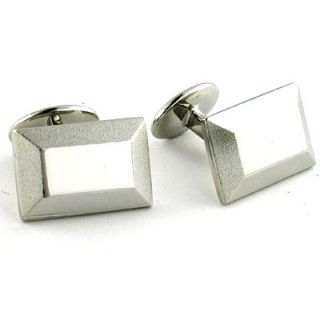 Sterling Bar Cufflinks