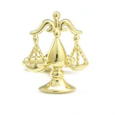 18KT Vermeil Legal Scales Cufflinks