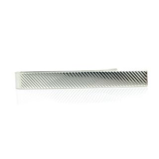 David Donahue Cufflinks Sterling Stripe Tie Bar