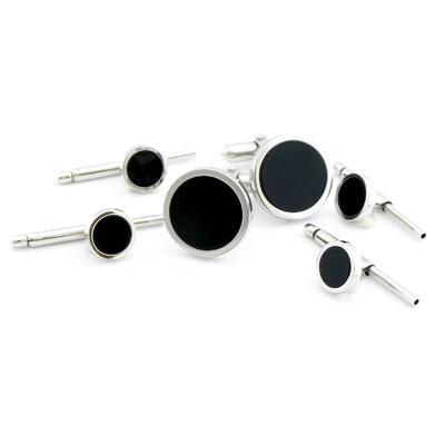 sterling silver stud set