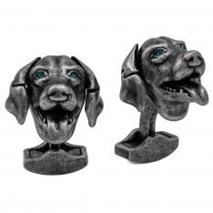 Movable Labrador Dog Cufflinks