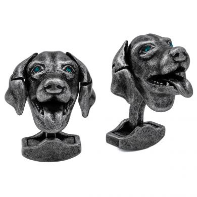 Movable Labrador Dog Cufflinks