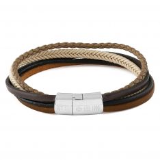 Multi-Strand Natural Cobra Bracelet