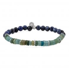 Ancient Roman Glass Ocean Bracelet