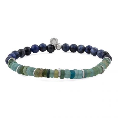 Ancient Roman Glass Ocean Bracelet