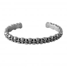 Adjustable 3D Grateful Dead Skull Bracelet