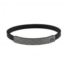 Deadhead Gothic Skull Black Slide Bracelet