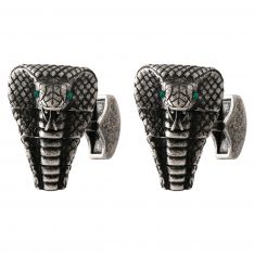Mystifying Cobra Cufflinks