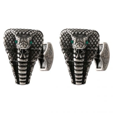 Mystifying Cobra Cufflinks