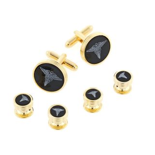 Medical Caduceus Stud Set