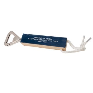 University of Kansas Allen Fieldhouse Floor Bottle Opener